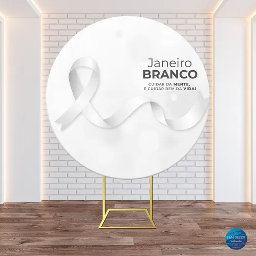 decoração painel janeiro branco