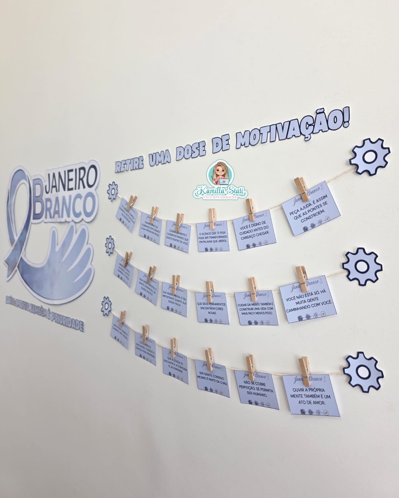 frases motivacionais painel janeiro branco para empresas