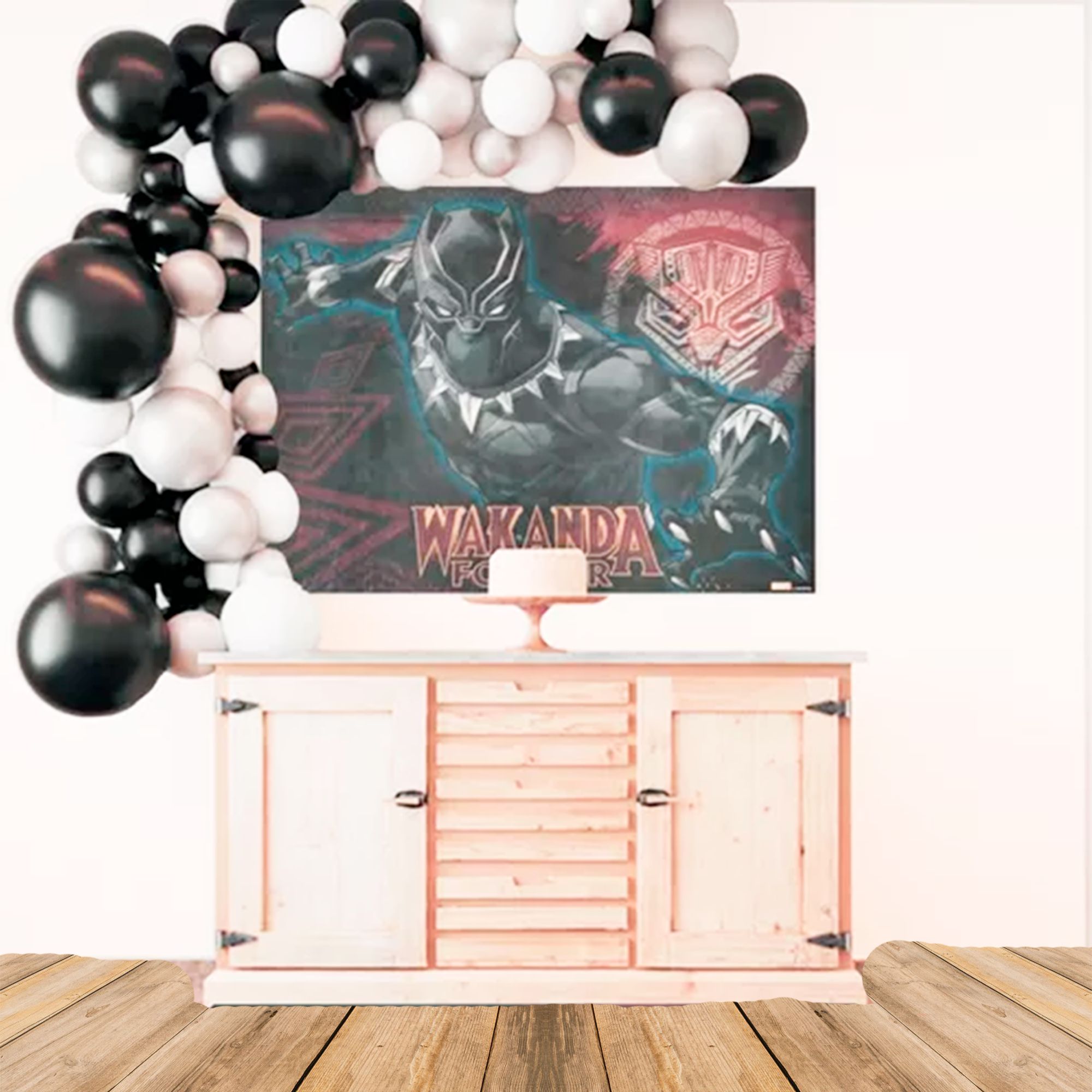 cachepô EVA pantera negra passo a passo