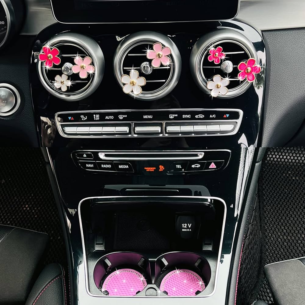 decoração para carro feminino