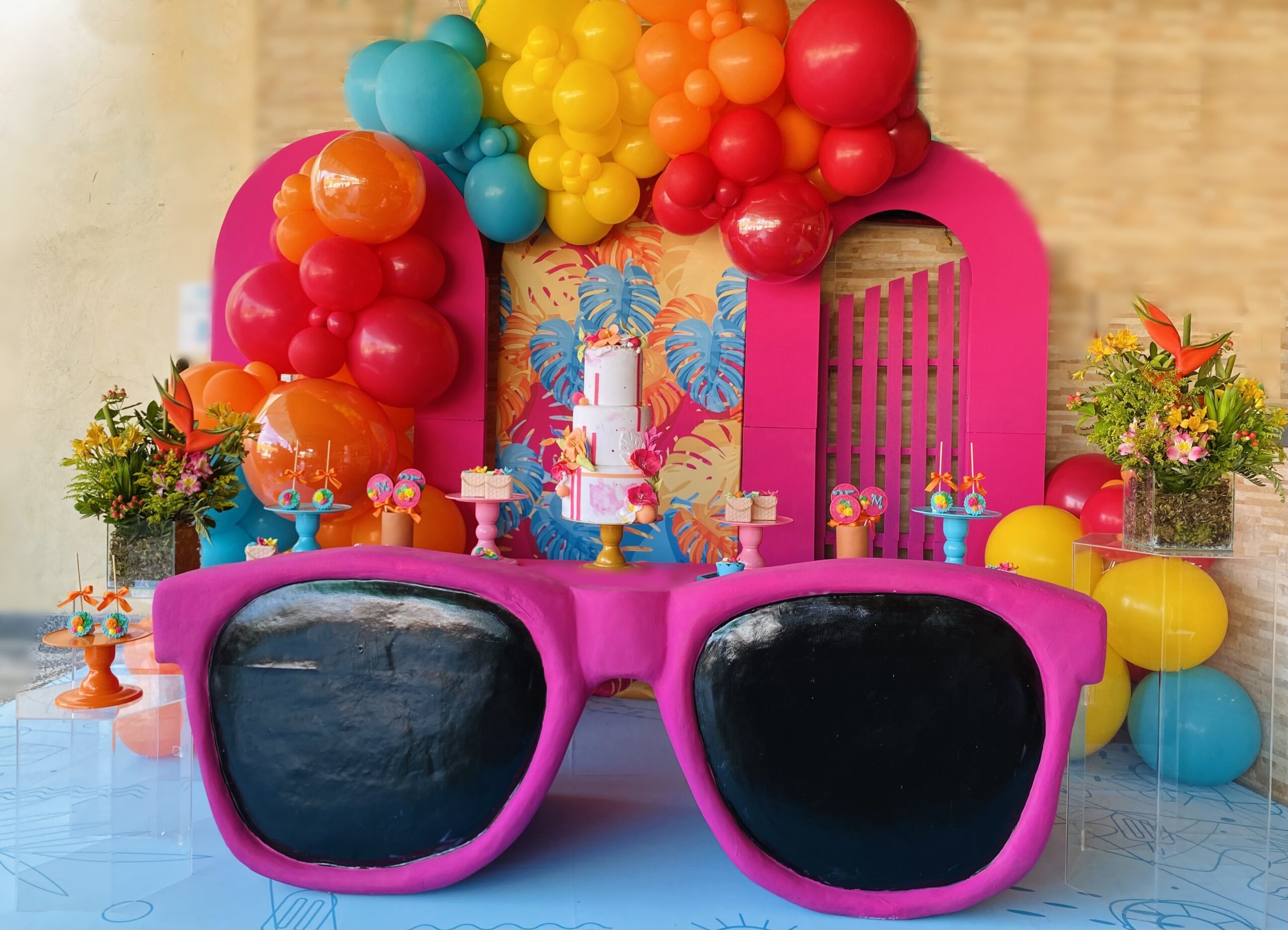 decoracao festa minimalista versus boho chic