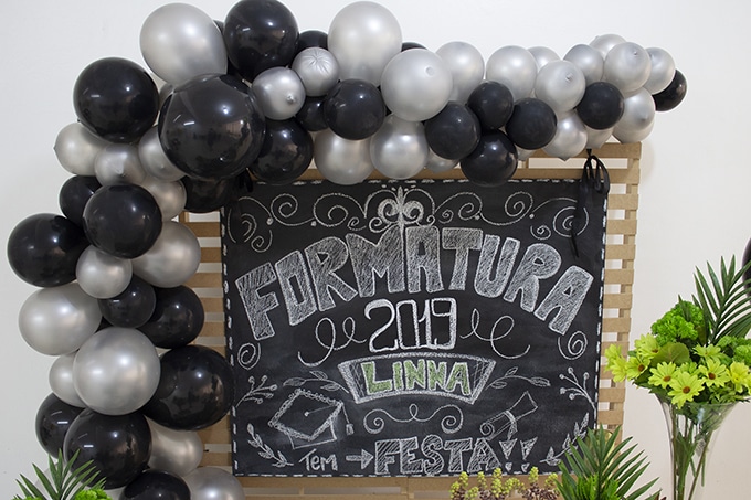 decoração para formatura 9°