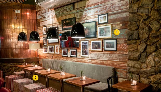 ideias de decoração para hamburgueria moderna e instagramável