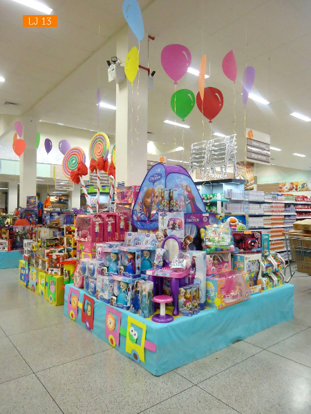 decoração para loja infantil