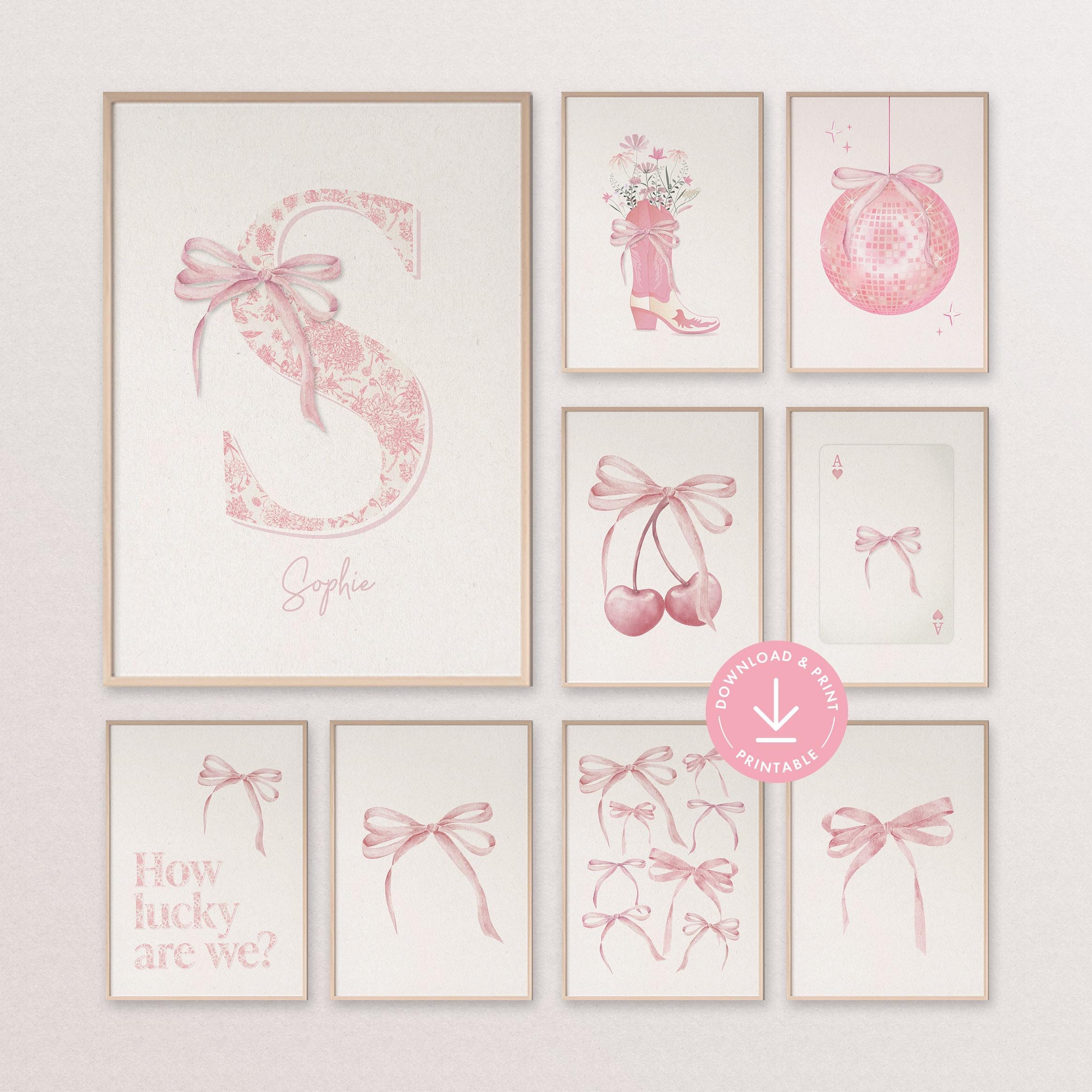 como evitar erros na decoração coquette de nomes