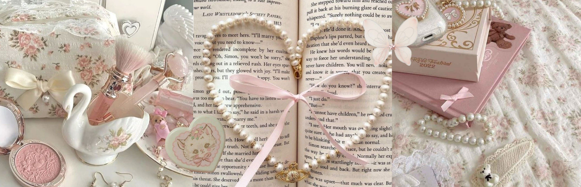 decoração de nome coquette versus aesthetic minimalista