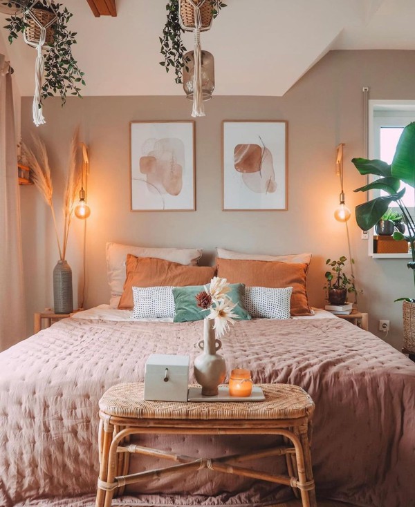 decorar quarto de mulher com pouco dinheiro