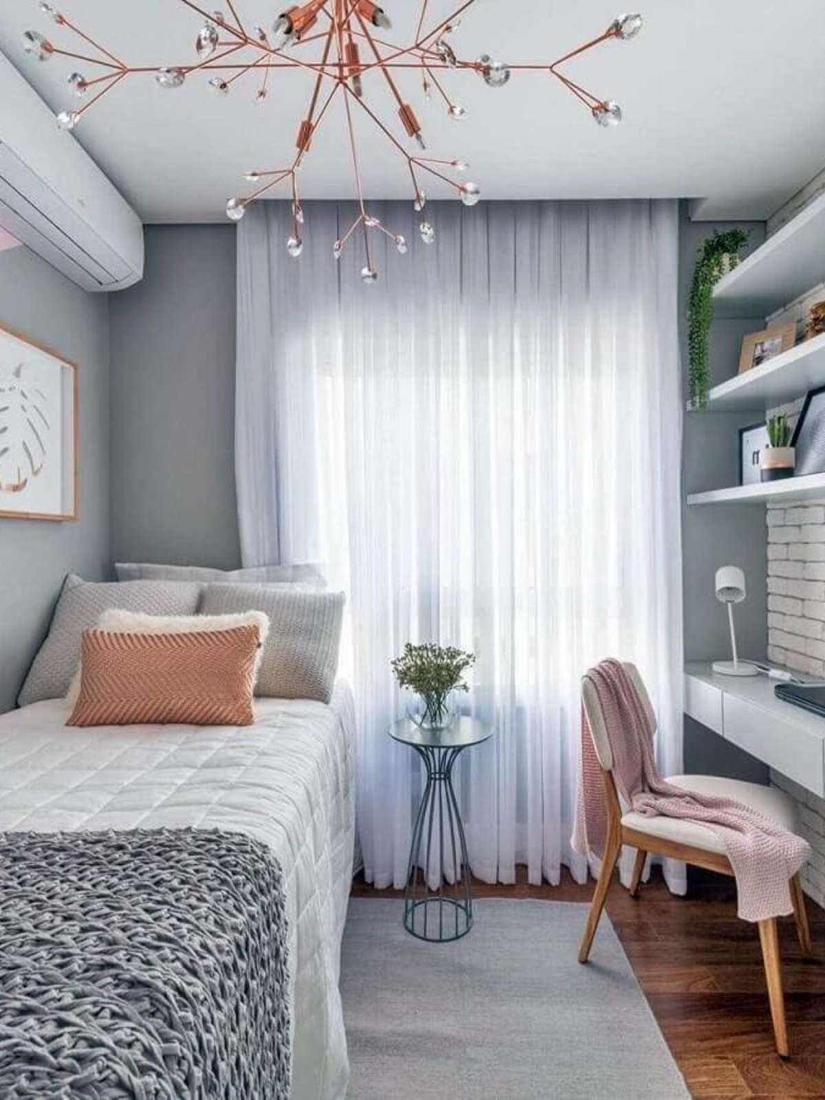 decorar quarto de mulher com pouco dinheiro