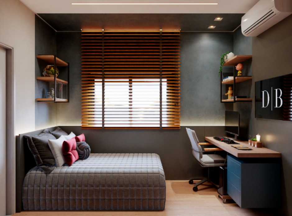 melhores ideias decoração quarto masculino jovem