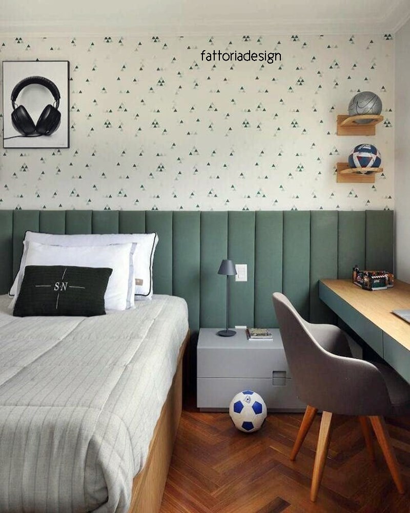 melhores ideias decoração quarto masculino jovem