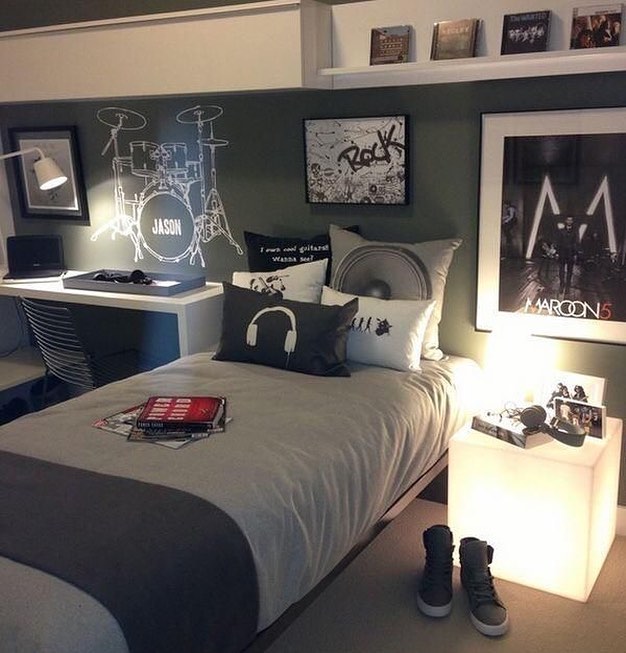 decorar quarto masculino jovem barato