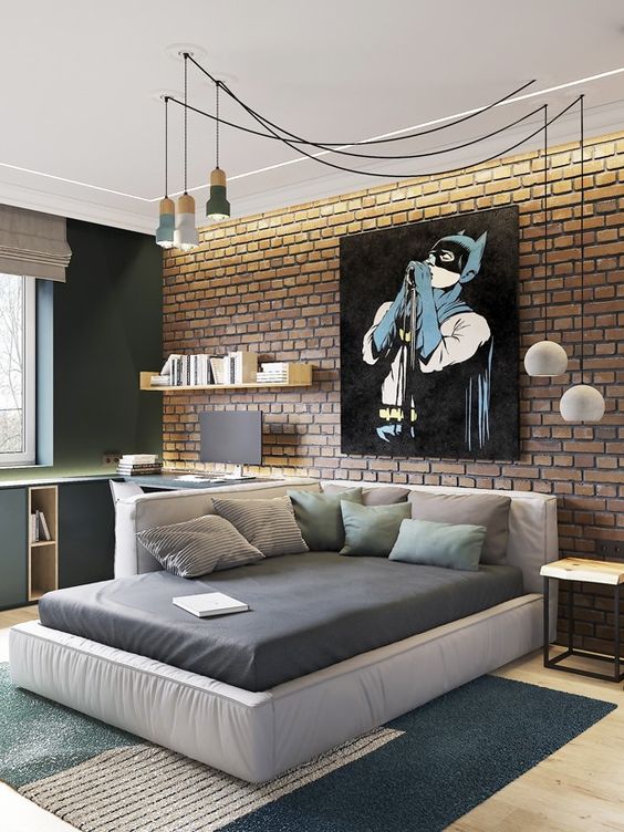 decoração para quarto masculino jovem