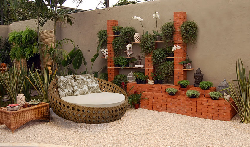 ideias criativas para quintal simples e barato