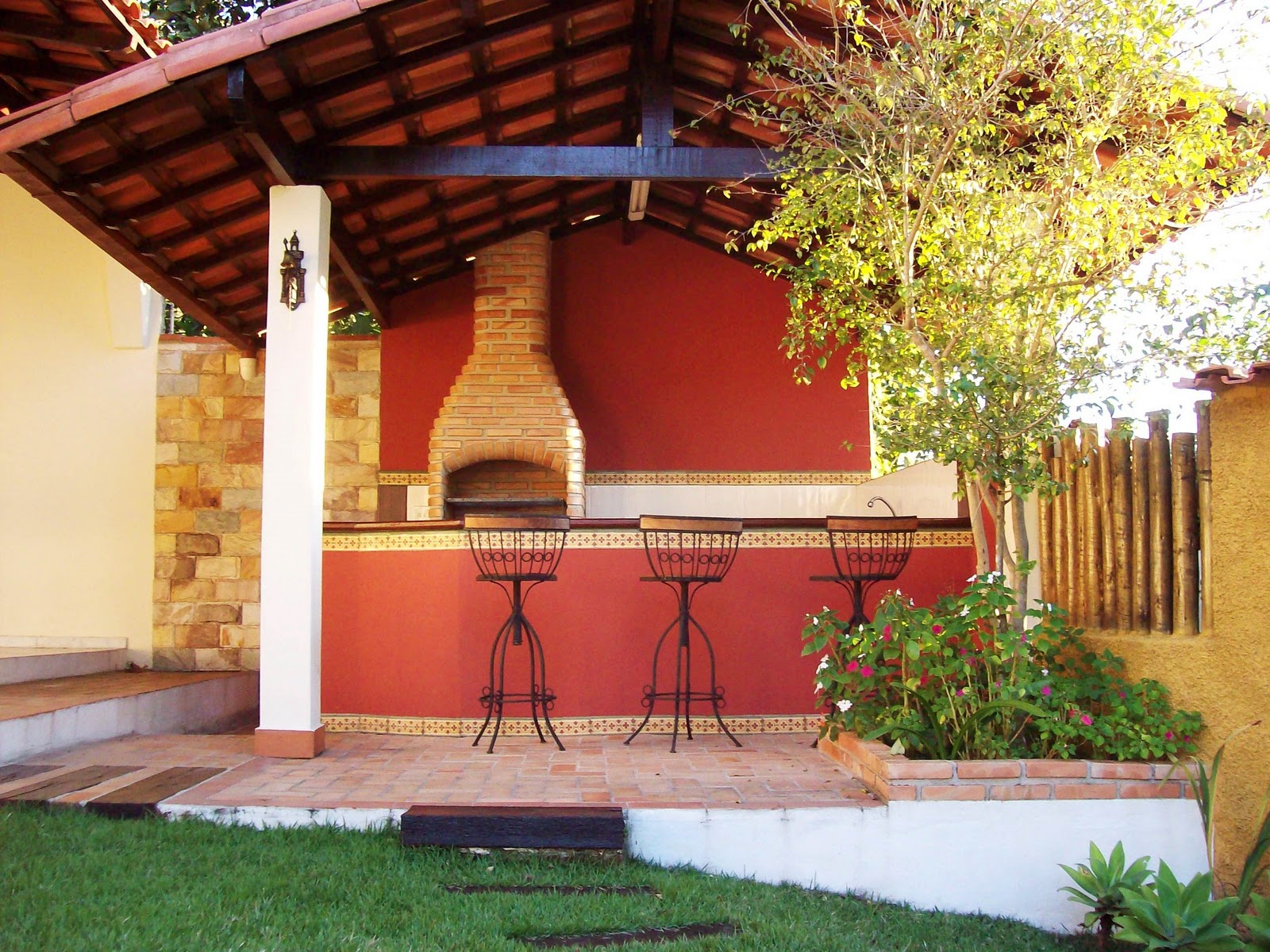 como decorar quintal gastando pouco