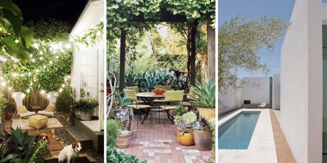 ideias criativas para quintal simples e barato