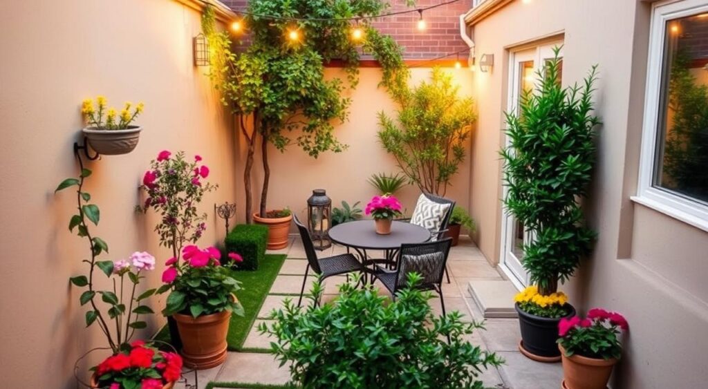 erros comuns ao decorar quintal pequeno