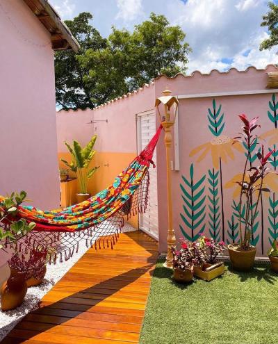 como decorar quintal gastando pouco