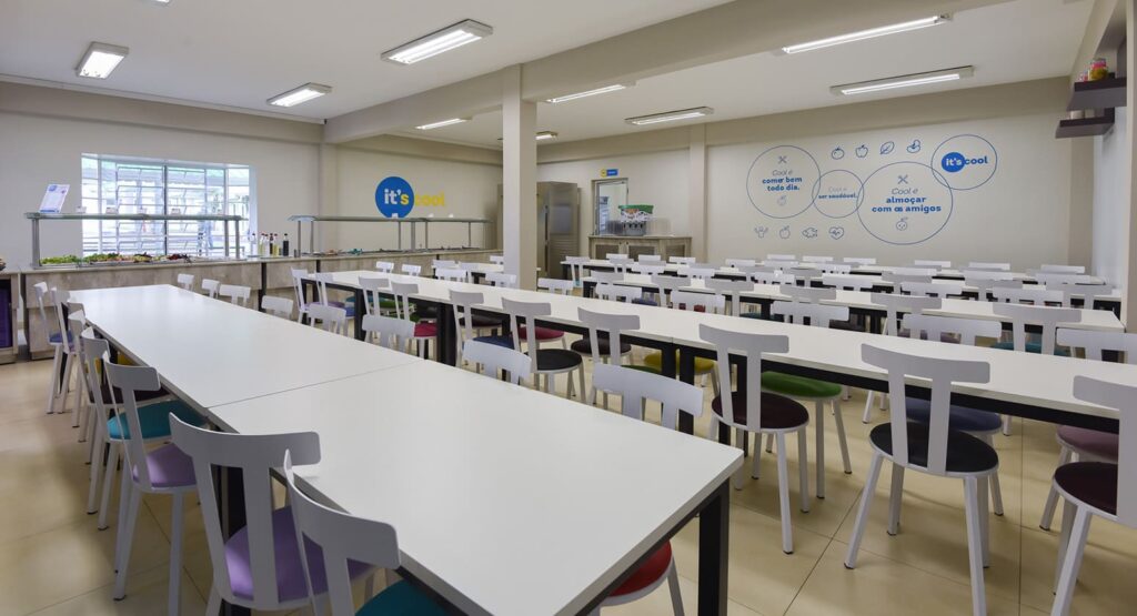 evitar erros decoração refeitório infantil