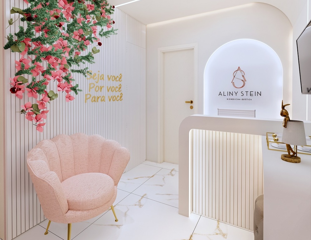 decoração para sala de estetica