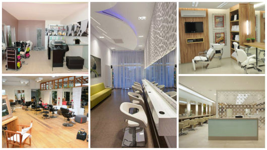 decoração sala estetica clean minimalista vs biofilica