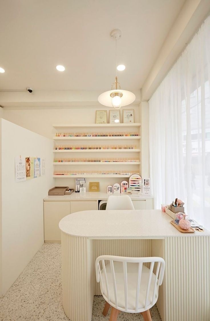 decoração para sala de estetica