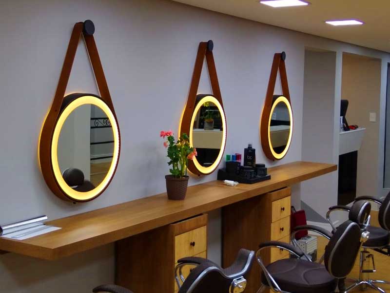 melhores ideias decoração salão beleza pequeno