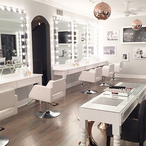 como decorar salão beleza gastando pouco