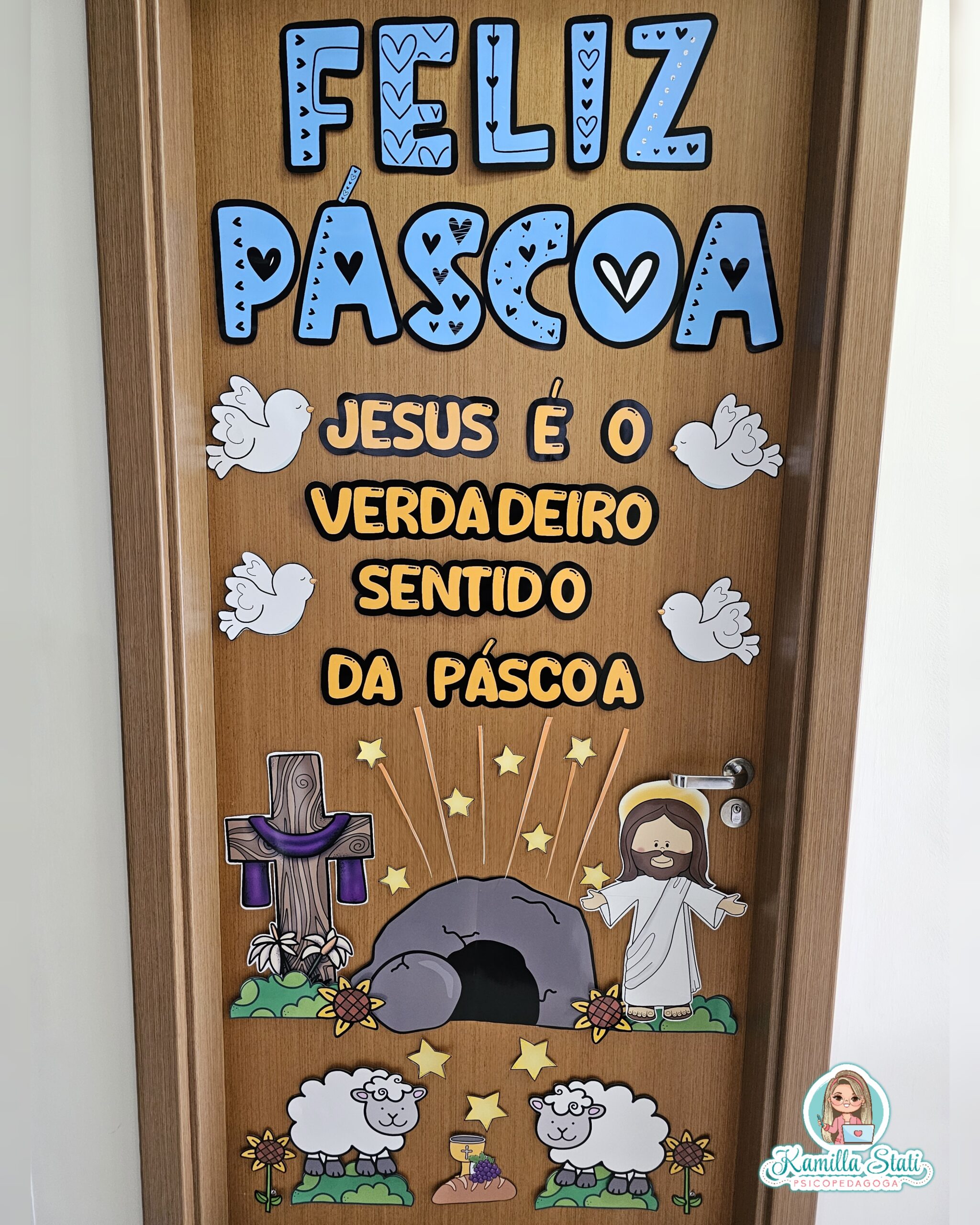 decoração pascoa cristã