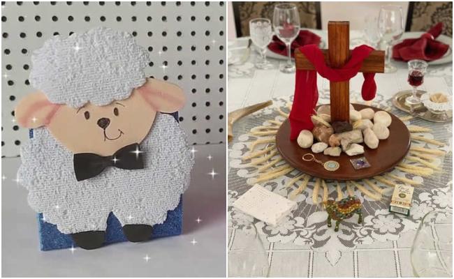 10 ideias criativas decoração Páscoa cristã