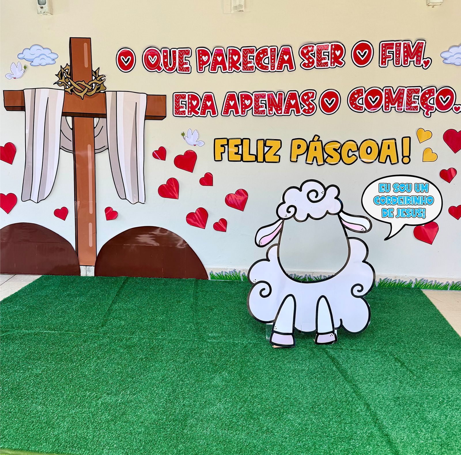 evite estes erros comuns decoração Páscoa cristã