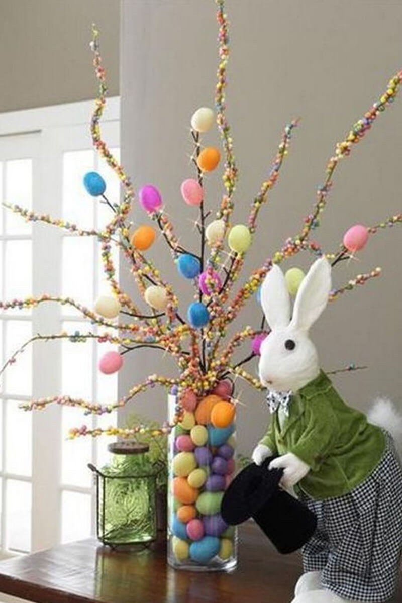 decoração Páscoa cristã vs comercial qual escolher