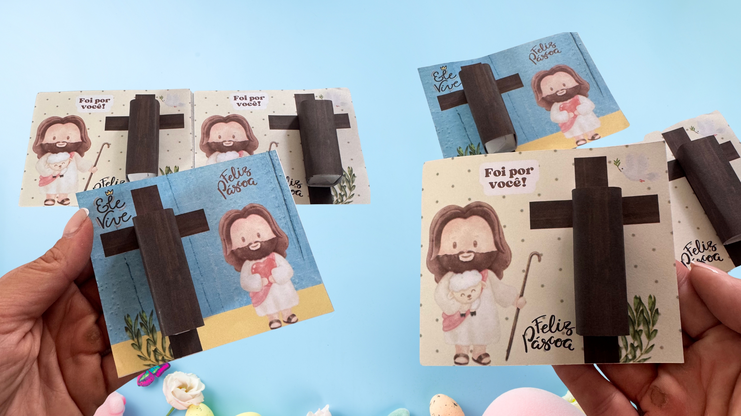 decoração Páscoa cristã barata como fazer