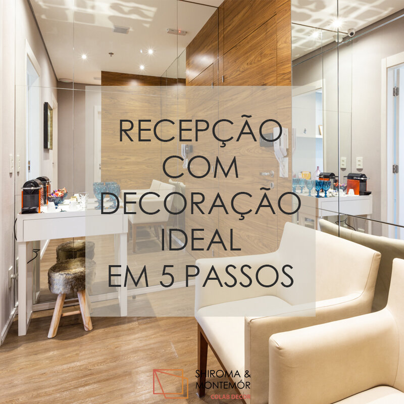 erros comuns decorar recepção pequena