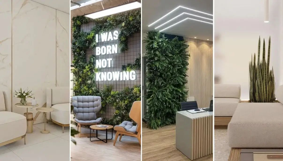 decorar recepção pequena gastando pouco