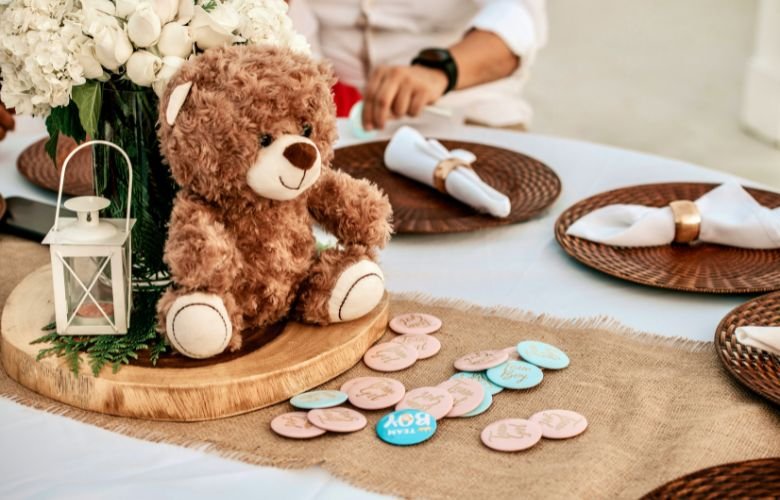 custo médio decoração chá revelação econômica