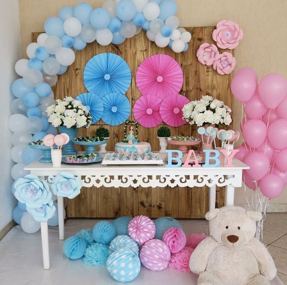 decoração revelação