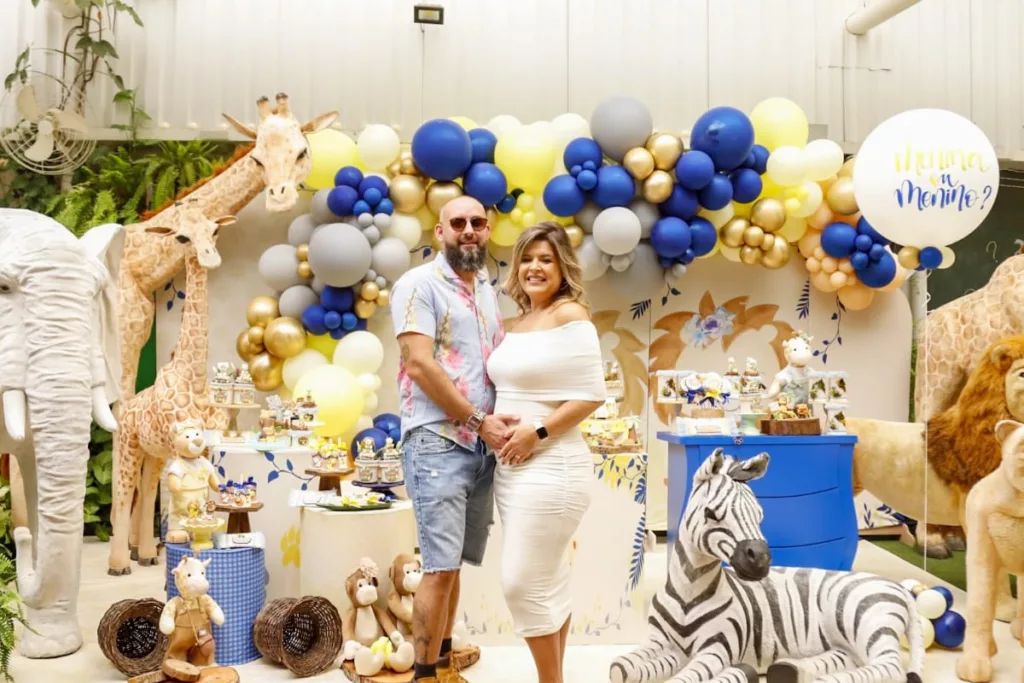 custo médio decoração chá revelação econômica