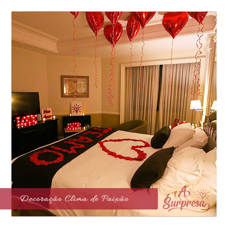 decoração sala romantica