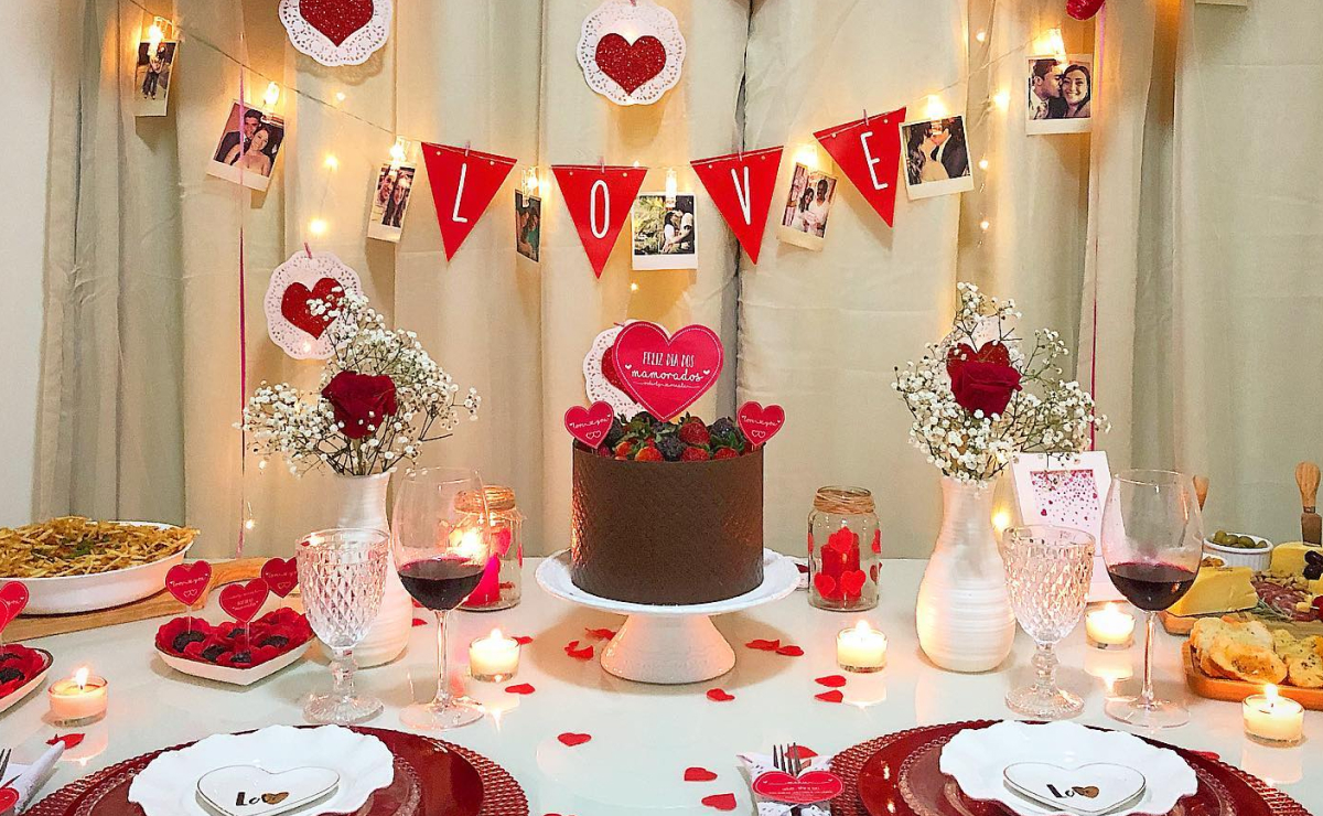 decoração sala romântica barata