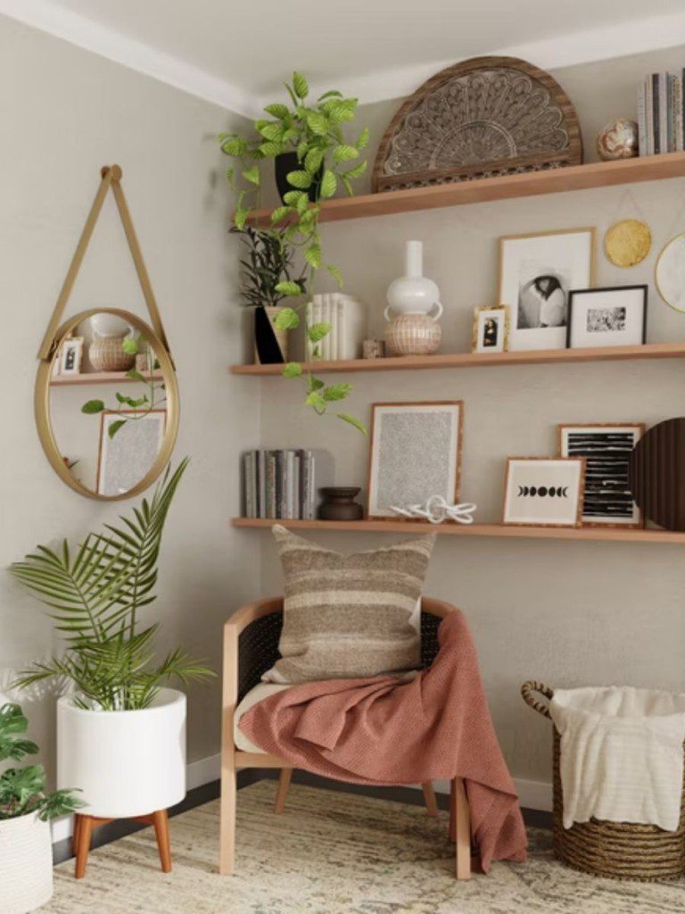 ideias de decoracao sala rustica