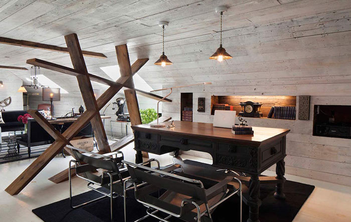 ideias de decoracao sala rustica