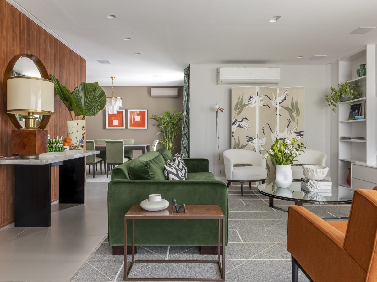 evitar erros ao decorar sala verde