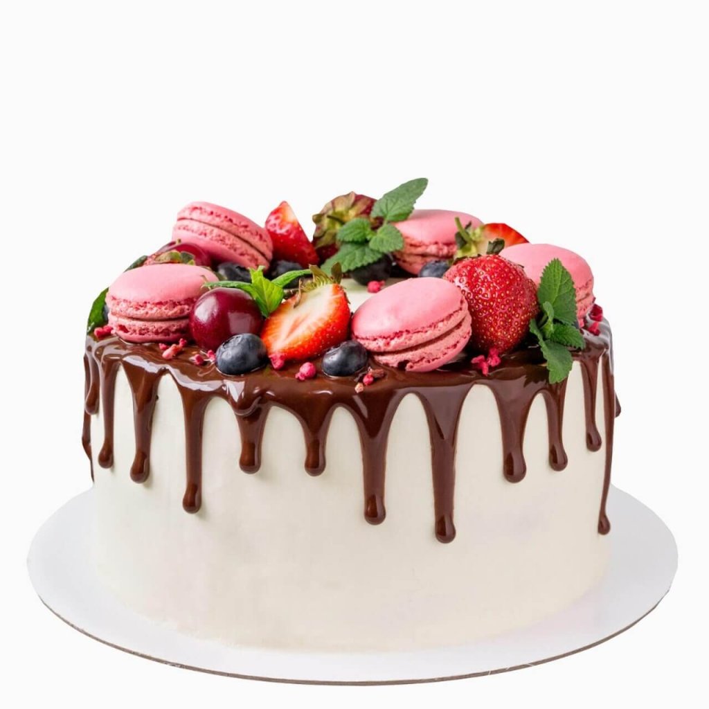 decoração simples de bolo de aniversário