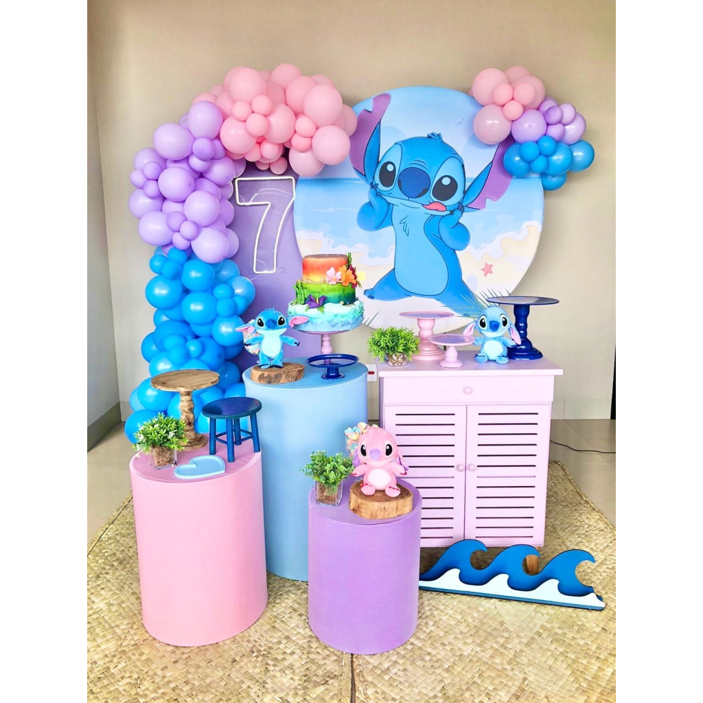 kit festa stitch pronto ou diy qual melhor