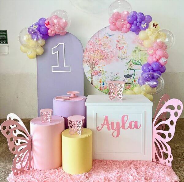 decoração jardim encantado em casa