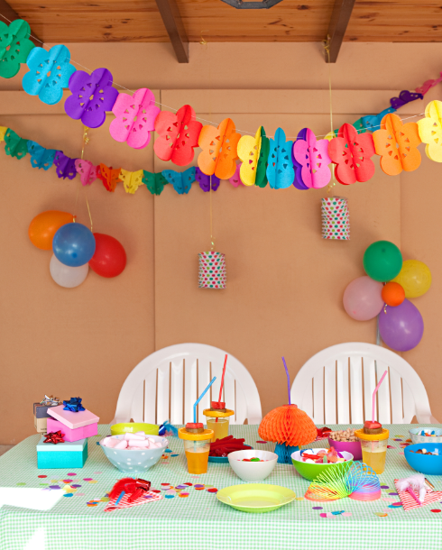 como economizar decoração dia das crianças