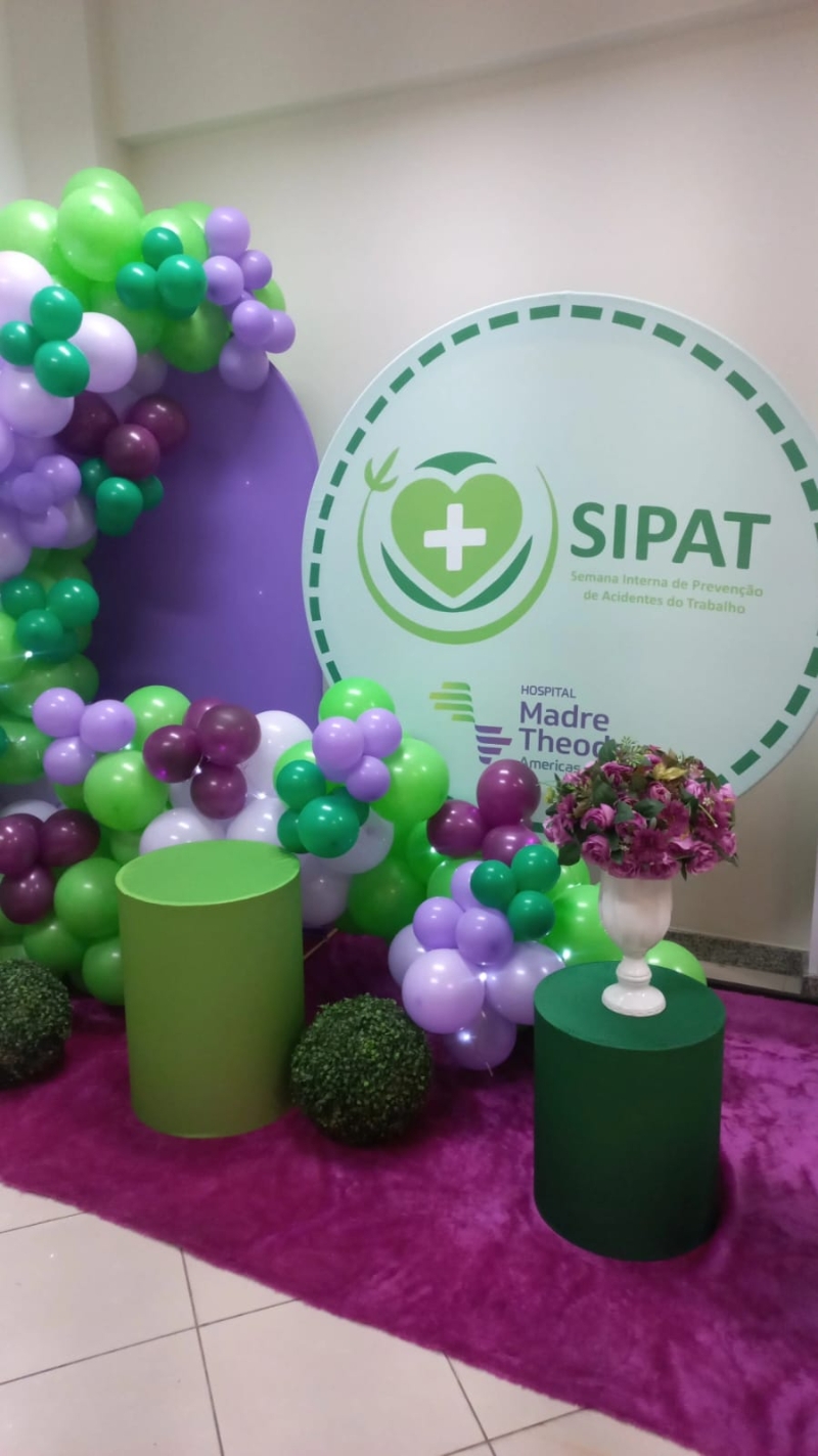 balão látex versus metalizado decoração sipat