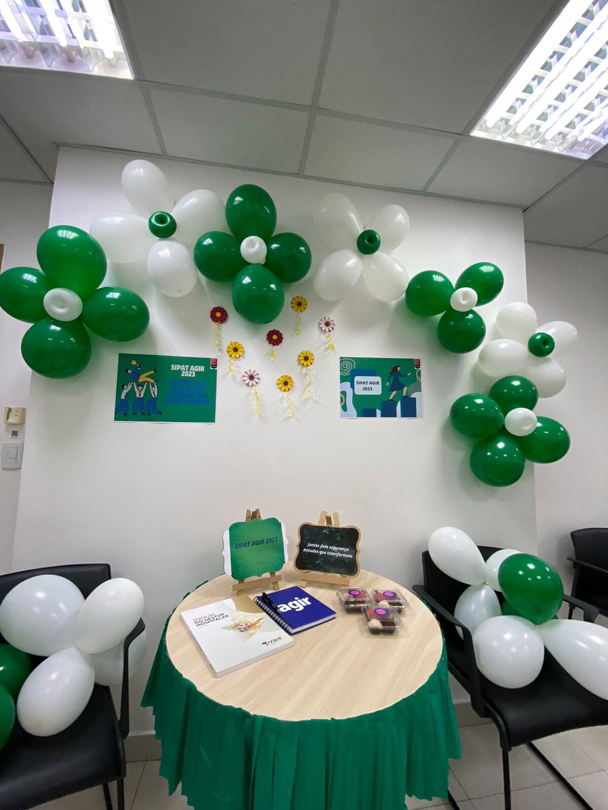 decoração sipat com balões