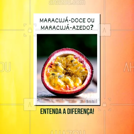 Diferenças entre outras variedades de maracujá