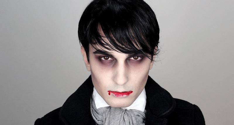 dracula maquiagem